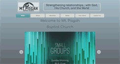 Desktop Screenshot of mtpisgahchurch.net